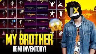 😤 MY BROTHER BGMI INVENTORY TOUR 2000000$ 🔥All Gun Maxed - Legend X