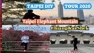 TAIPEI DIY TOUR 2020 DAY 2 Yangmingshan, Chiang Kai Shek Memorial Hall, Elephant Mountain