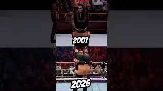 WWE Finisher 2026 vs 2007 part 2 #shorts