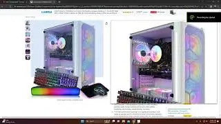 Игровой настольный ПК STGAubron, Intel Core I7, GTX 1660 Ti, 16 ГБ ОЗУ, 512 SSD (стоит ли оно того? $519)