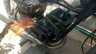 how to make fire using two wheeler spark plug