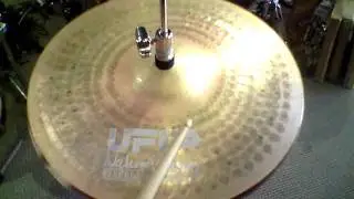 *SOLD*UFIP Natural Series Medium Hi Hats 14