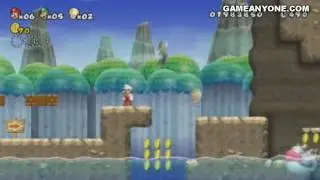 New Super Mario Bros. Wii co-op walkthrough (with commentary) Part 22
