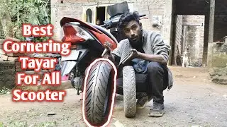 Best Cornering Tayar For Honda Dio(ep5)#bk02#modified🔥🔥