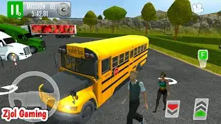 Drive A School Bus - Gas Station 2 Highway Service #2 - Best Android Gameplay FHD