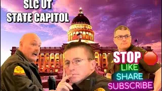 Baddest Highway Patrol💪! 1 Amendment Audit Salt Lake City State Capitol Building
