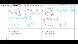 Geometry Systems of Equations