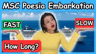 MSC Poesia Embarkation Day The Truth About Wait Times | ULTIMATE Guide!