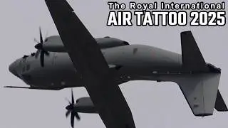 RIAT 2025 C-27J Spartan Italian Air Force The Royal International Air Tattoo