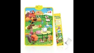 AG07 Farm Animals Talking Poster Learning Chart Fun Facts of Each Animal in the Farm Funny Game