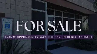 Industrial/Office Condo For Sale in Phoenix | 4235 W Opportunity Way Ste 112