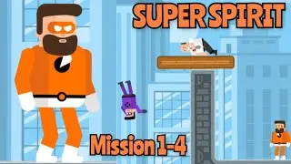 The Superhero League gameplay / mission 1-4 super spirit / superheroes game