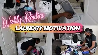 Motivation Laundry 2023| Weekly Routine