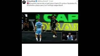 Brinquinho marca mais um gol para o Capim FC contra o Nyvelados FC, ampliando o placar para 2 a 0
