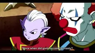 Vegeta insults Belmod and encourages Goku!   DBS   129   Full HD   Eng Subs