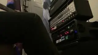 Mesa Boogie JP2C and Dual Rectifier dual amp rig