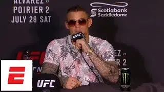 [FULL] Dustin Poirier UFC Calgary post-fight press conference | ESPN