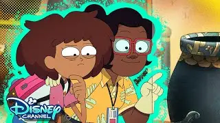 Fight at the Museum | Amphibia | Disney Channel Animation
