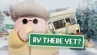 WE TRIED THE NEW RV THERE YET SNOW MAP (didn't end well)