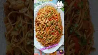 #shorts Homemade Chicken Spaghetti by Continental Food Recipes Eid Special