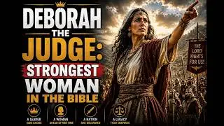 Deborah the Judge: Strongest Woman in the Bible #bibleverse