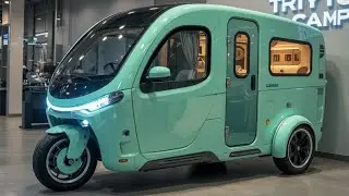 😱 Miete war gestern: Dieser 3-Rad Camper ver&auml;ndert alles