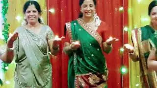 Diya dance for diwali 