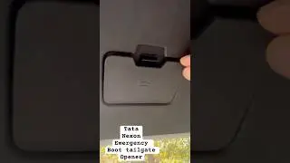 Tata Nexon Emergency Tail Gate Opener-Boot Opener #automobile #tatamotors #amt #tata  #tataev