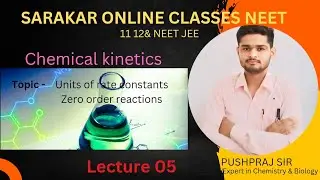 Chemical kinetics 05 : Initial Rate Method to Determine Order of reaction in Rate Law JEE MAINS/NEET
