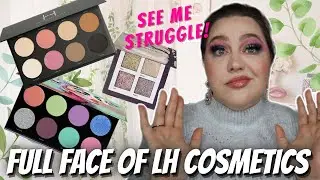 Full Face Linda Hallberg Cosmetics | Testing NEW Makeup| See Me Struggle |