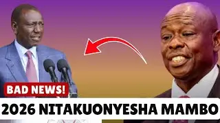 STATEHOUSE in Panic: GACHAGUA Drops Shocking New Year Statement to RUTO