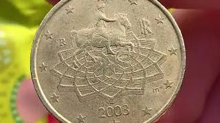 Italy 50 euro cent, 2003