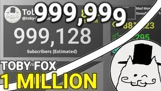 Toby Fox to 1 Million Subscribers!