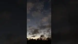 The sky drifts like an ancient memory - clouds racing toward dusk &hellip;