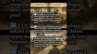 VERBONDMINAHASA VOC1679&NADER CONTRACT1699:Dari Persekutuan Setara Menuju Upaya Subordinasi Kolonial