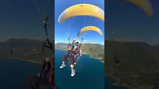 HIGH FIVE EN PARAPENTE 🙏🏻🪂