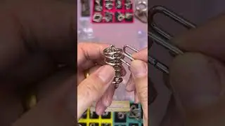 U-Shaped Puzzle for Brain Exercise #metalpuzzle #toy #iqtest