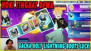 🔥🔥GARAM PETIR!! GACHA HOLY LIGHTNING BOOTS LUCK VOLTIA [200 TIKET ?] - BLACK CLOVER MOBILE