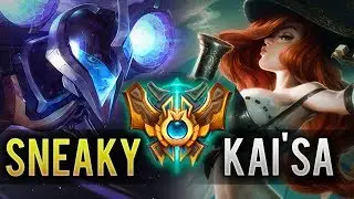 Sneaky - Kai'Sa/Morgana vs Miss Fortune/Bard - ADC | Challenger