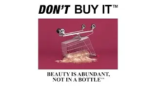 don't buy it' campaign by australian haircare brand evo