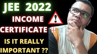 JOSAA COUNSELLING - INCOME CERTIFICATE ??🔥✅#jeemain2022 #jee2022 #iit #jeeresult #nta #nta #cuet2022