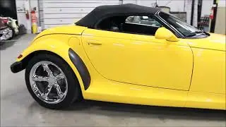 2000 Plymouth Prowler Yellow tc