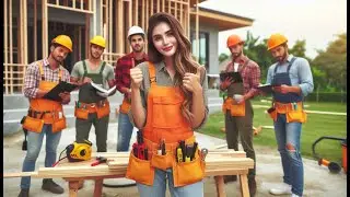 Immersive ASMR: Cement Mixing, Hammering, Grinding, and Stone Work in Construction | Kuli Bangunan