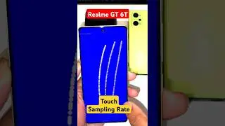 Realme GT 6T Touch Sampling Rate Demo 🔥😲#realmegt6t