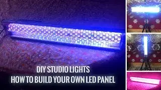 DIY Studio Lights - How to Build Your Own LED Panel Easy