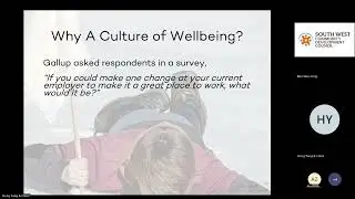 Creating an Organisational Culture of Wellbeing
