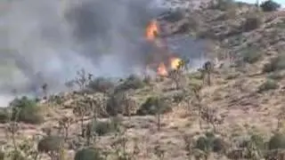 Acoma Wildfire Yucca Valley Raw Footage Exclusive