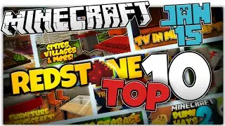 Minecraft | Top 10 Minecraft Redstone Creations! (Top 10 Minecraft January 2015)
