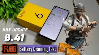 Realme 6 July B.41 Update Battery Draining Test | Realme 6 PUBG Gaming Test | Realme 6 B.41 Update