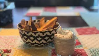 Sweet Potato Fries w/ Maple Cinnamon Dip